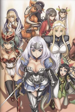 Queens Blade Premium Visual Book Ova